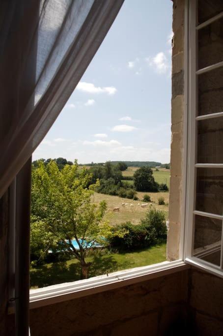 Chateau Barayre - Beautiful 12Th Century Castle With Pool And Large Garden Laussou Exterior foto